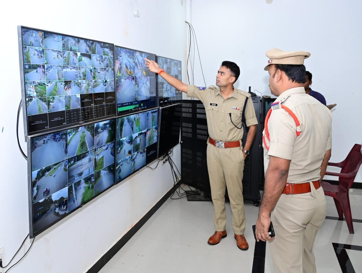 గణపతి నిమర్జనోత్సవానికి పటిష్ట పోలీస్ బందోబస్తు ఏర్పాటు.