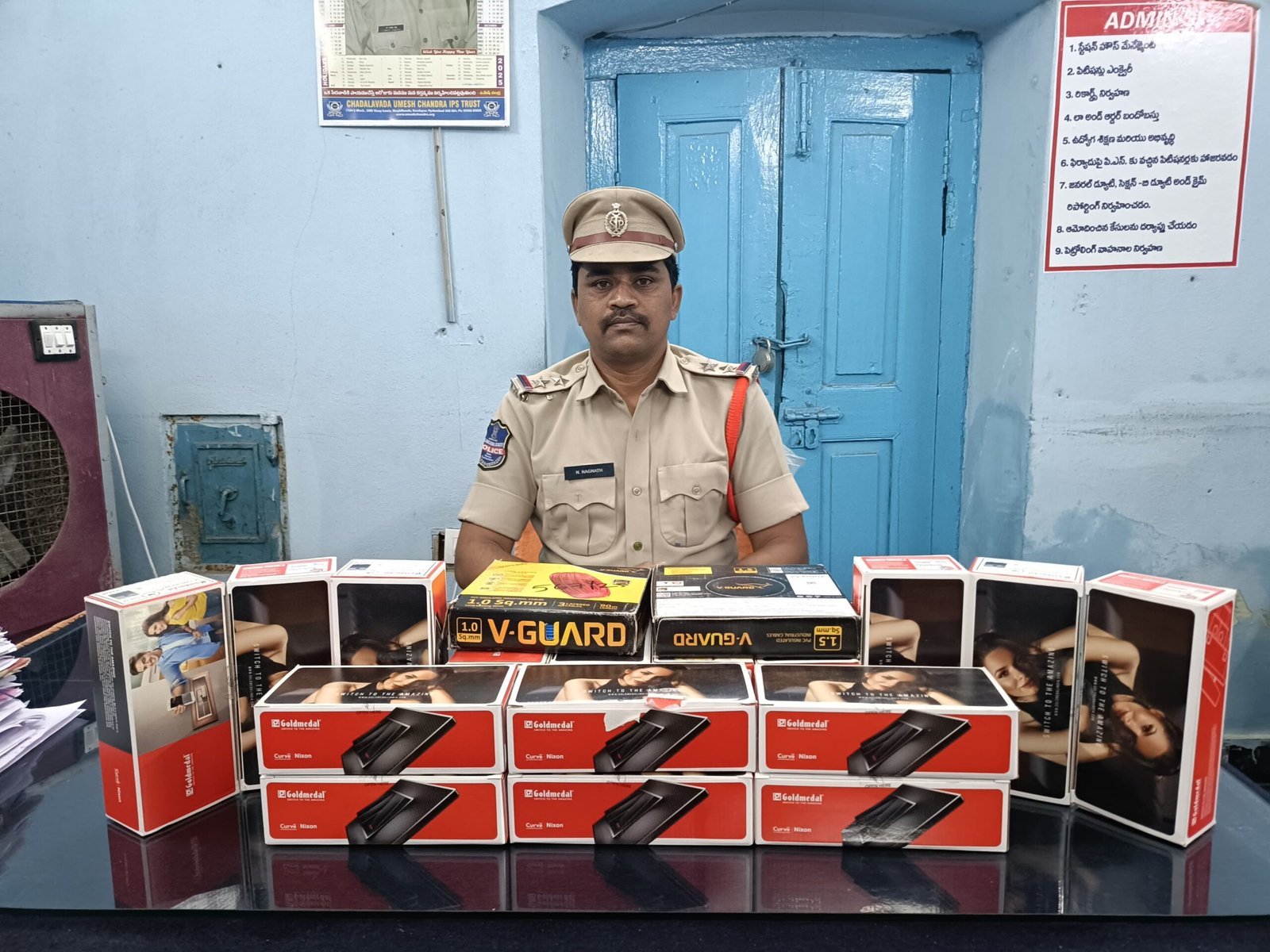నకిలీ ఎలక్ట్రిక్ వైర్లు విక్రయించిన షాపు యజమాని అరెస్టు, రిమాండ్