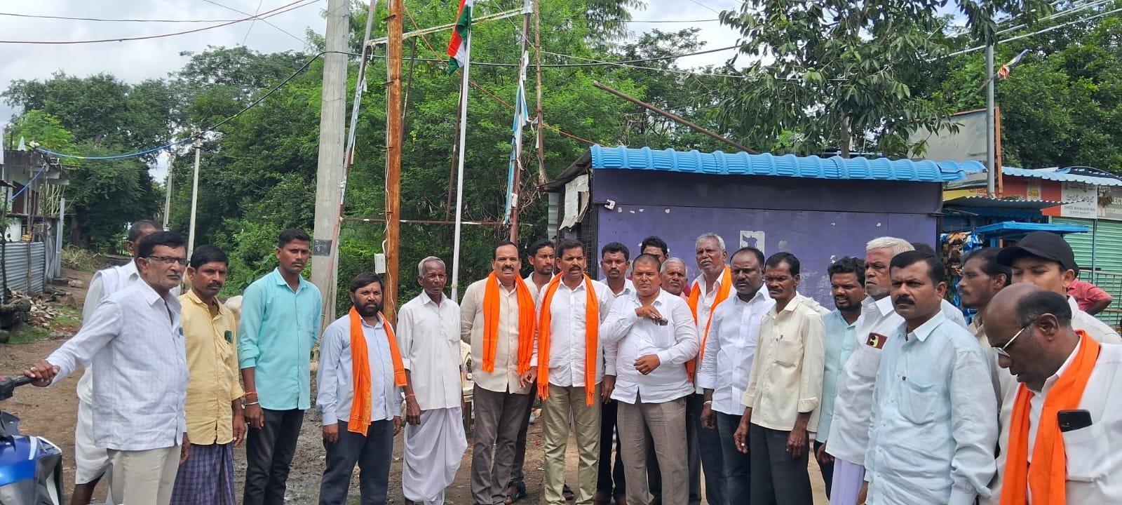 తెలంగాణ విమోచన దినోత్సవ సందర్భంగా జెండా ఆవిష్కరణ